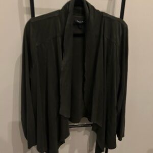 Torrid Dark Green Open Front Cardigan